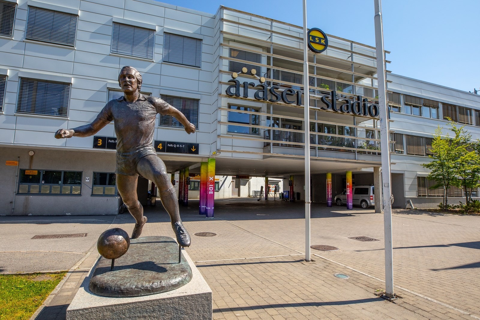 Gangsavstand til Åråsen Stadion - Forza Fugla! Galleribilde