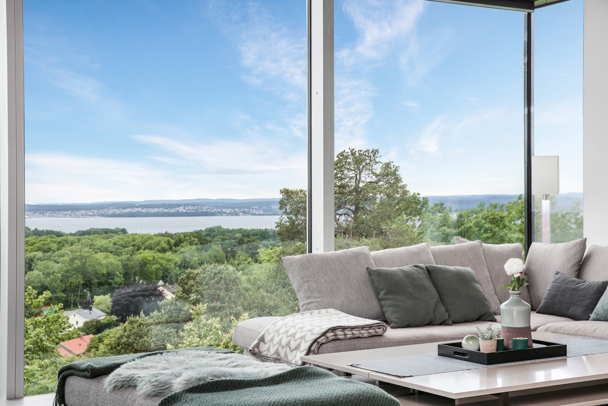 Dette er en av de flotteste utsiktene i Moss. Galleribilde