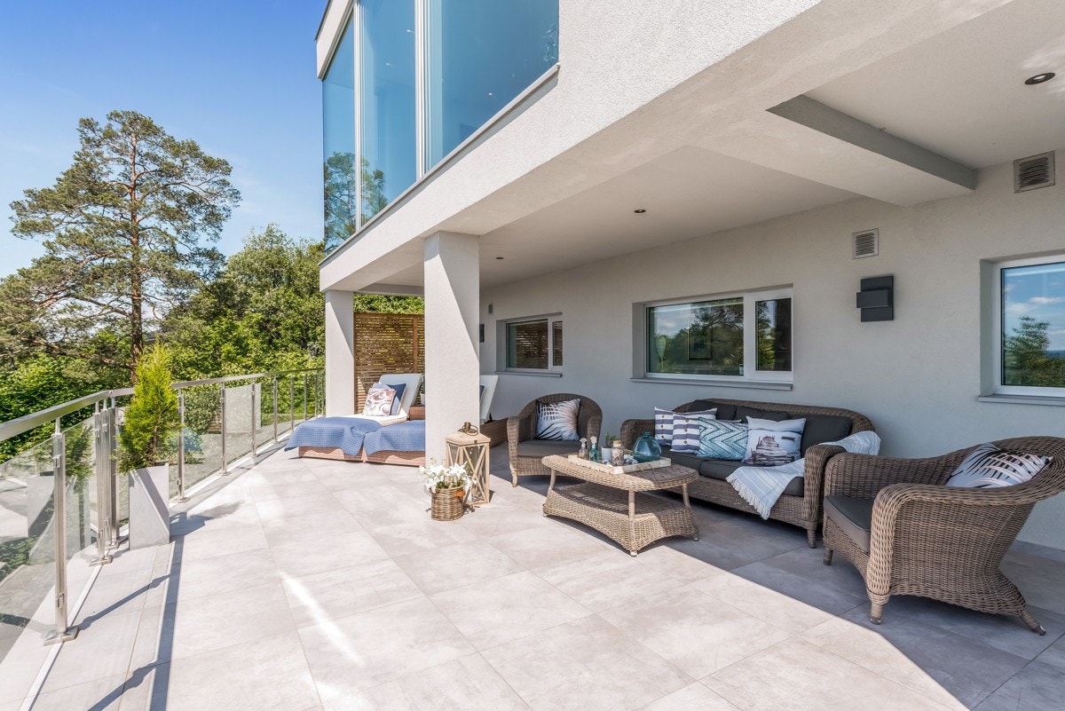 Huset er oppført i 2014/2015. Galleribilde