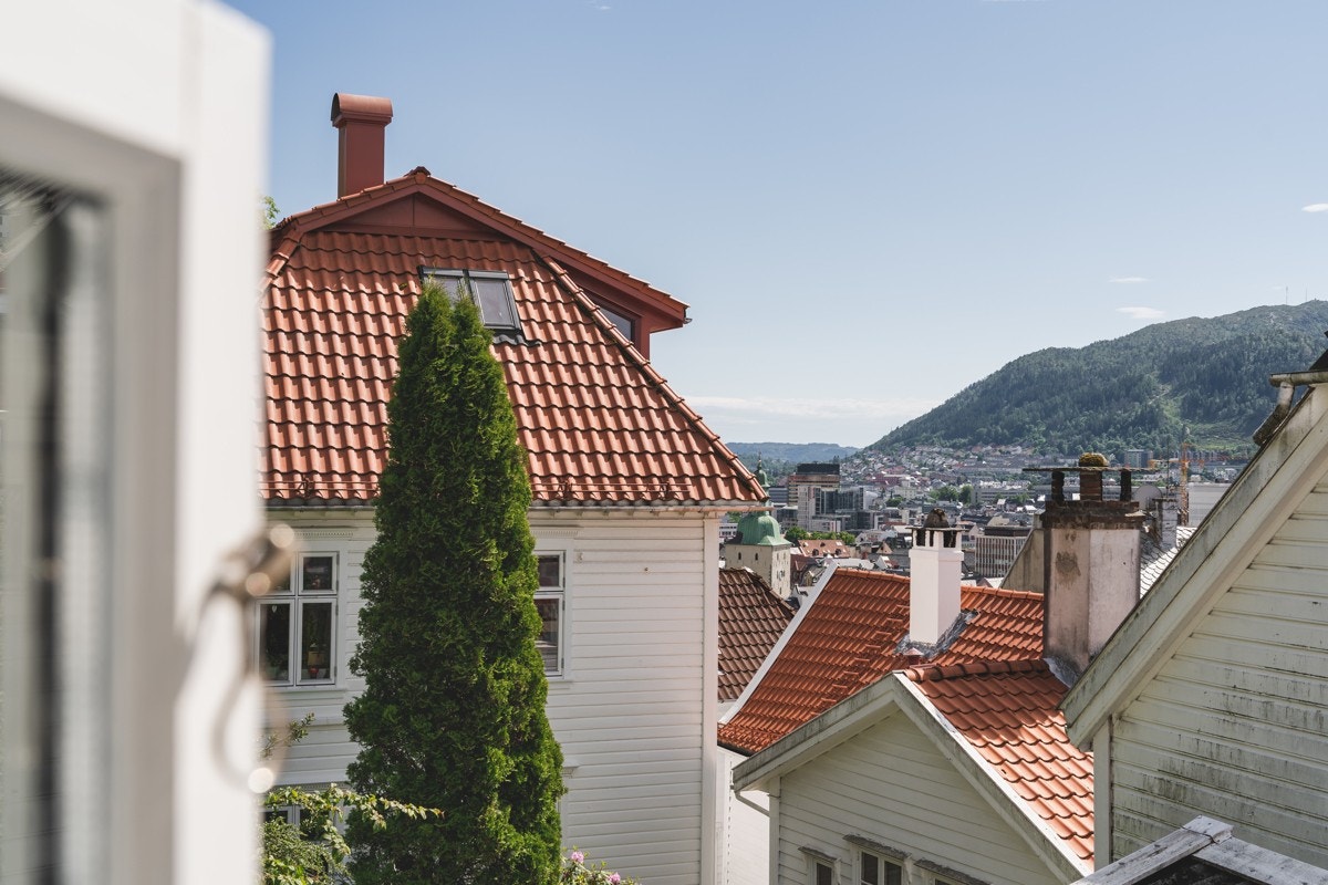 Utsikt fra det minste soverommet. Galleribilde