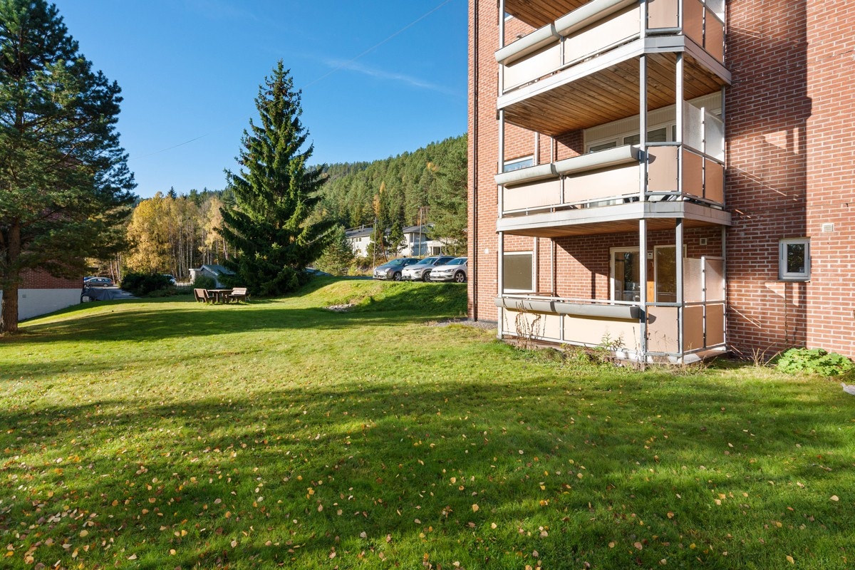 Hyggelig uteareal Galleribilde