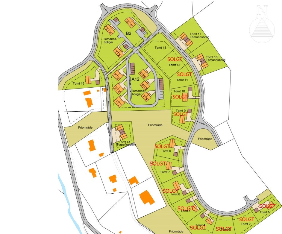 Situasjonsplan. Galleribilde