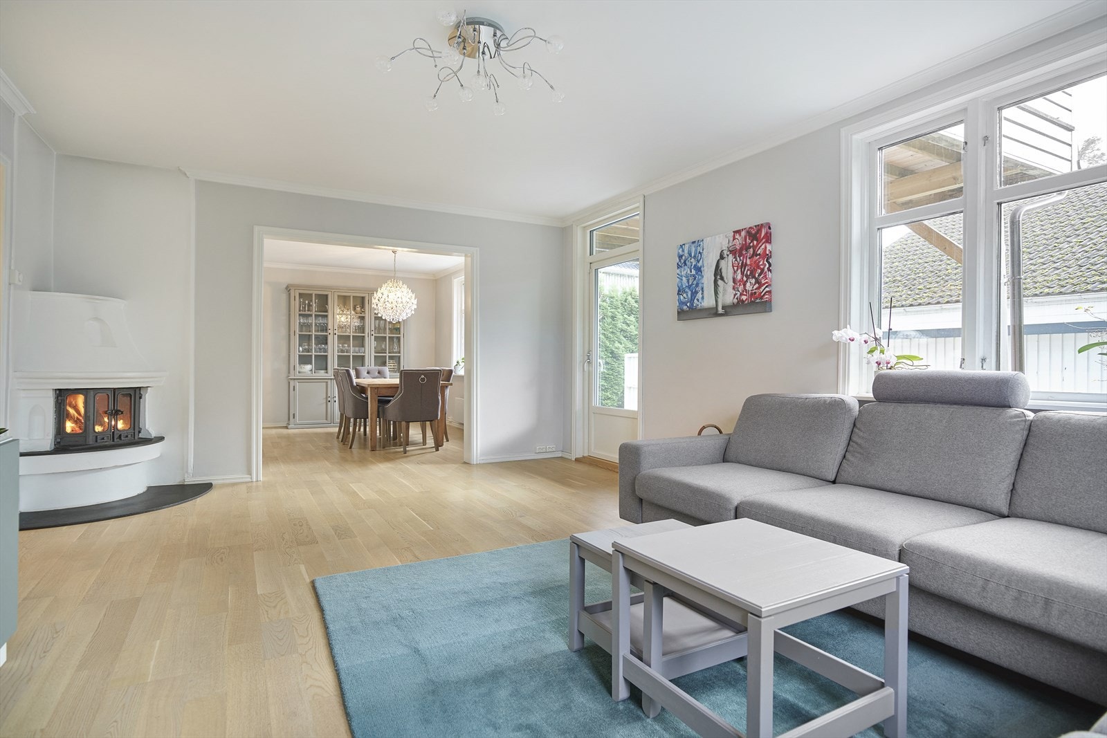 Store stuer på rekke gir mange innredningsmuligheter. Galleribilde