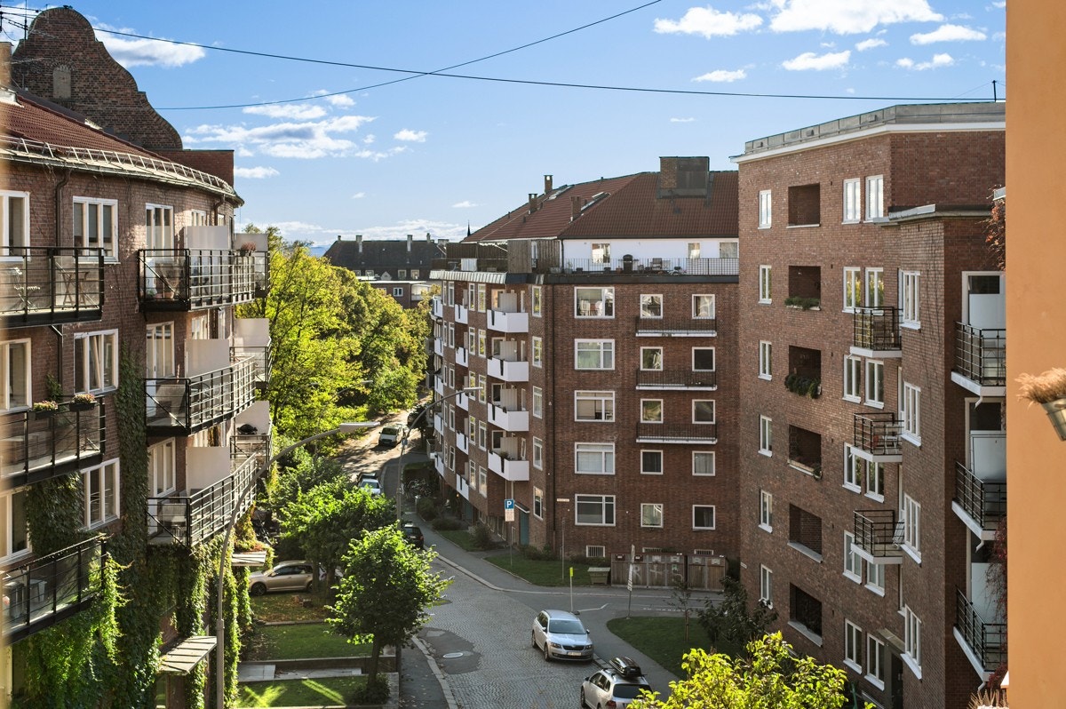 Leiligheten vender mot Fagerborggata og Ullevålsveien Galleribilde
