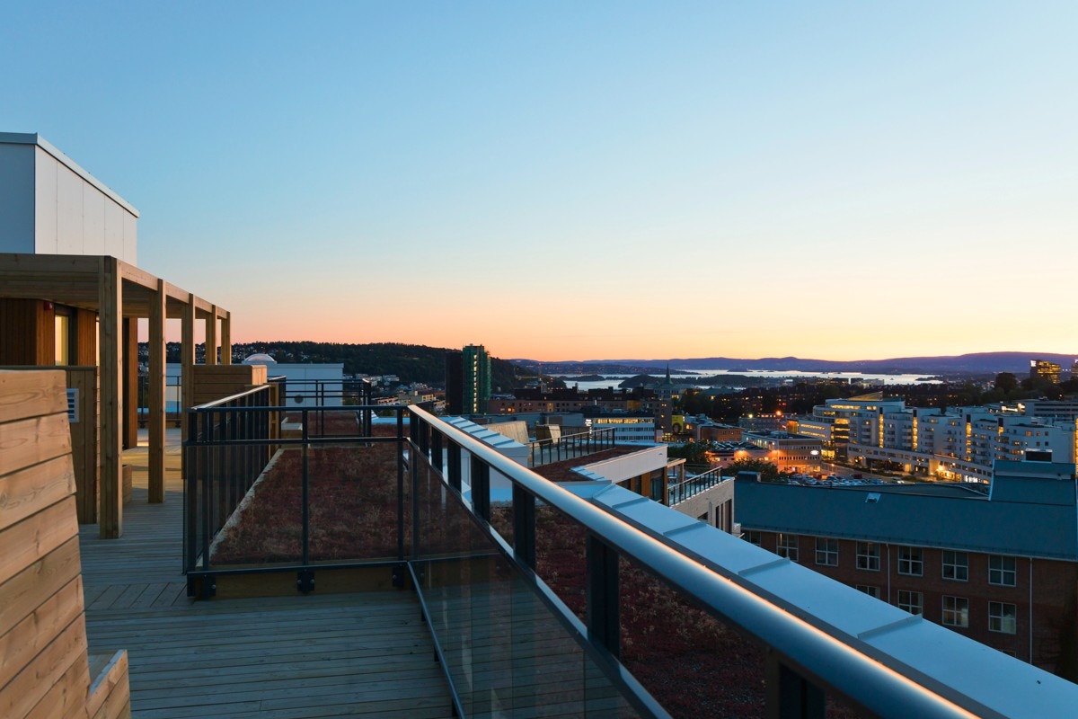 Se for deg å tilbringe sene sommerkvelder her. Galleribilde