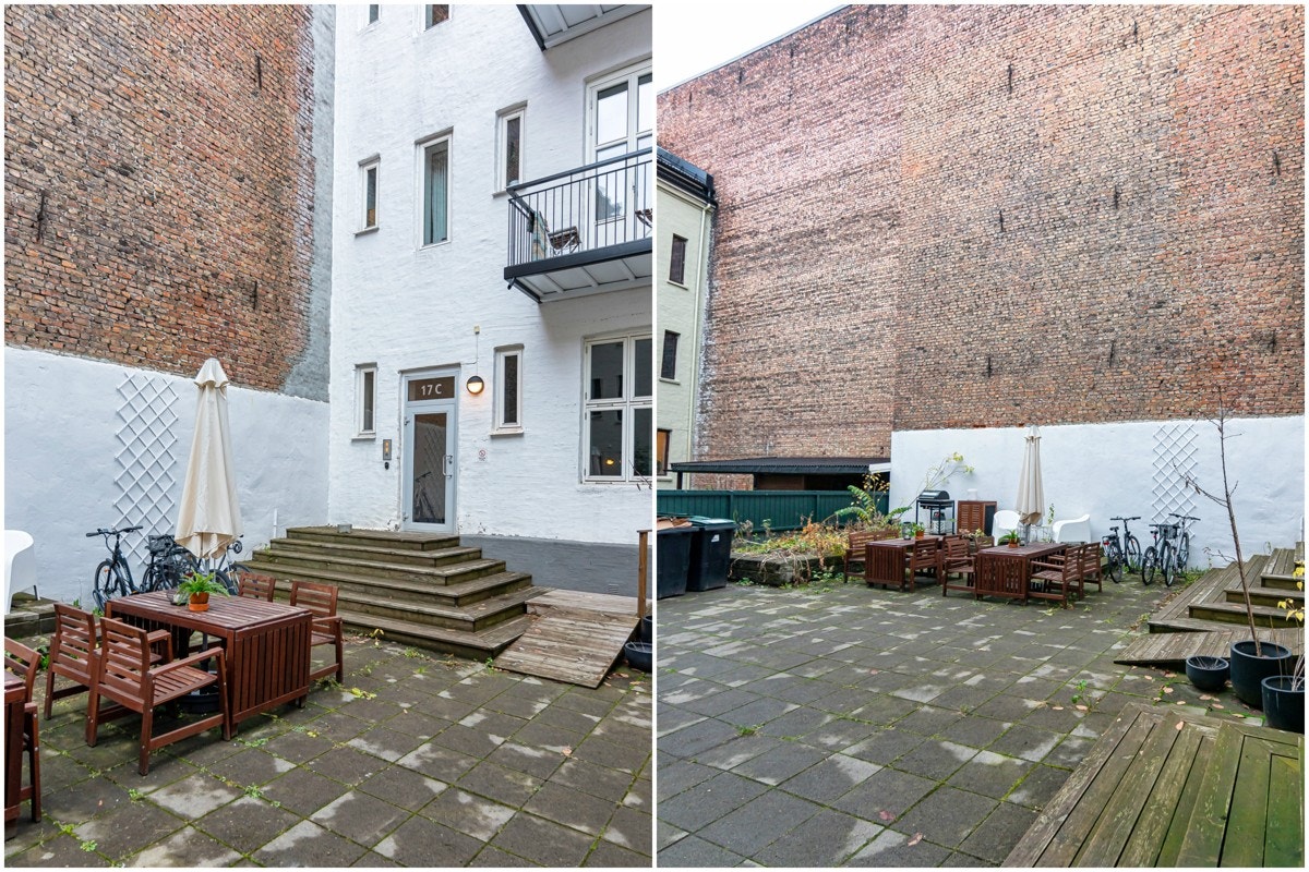 Her finner du blant annet sittegruppe med grill Galleribilde