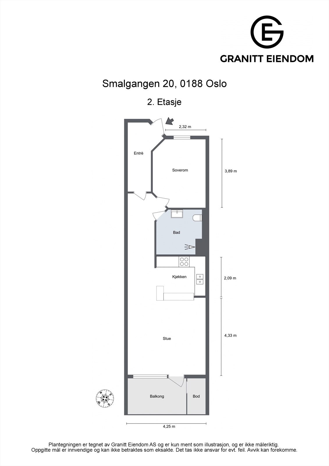 Det følger også med en bod på loftet. Galleribilde