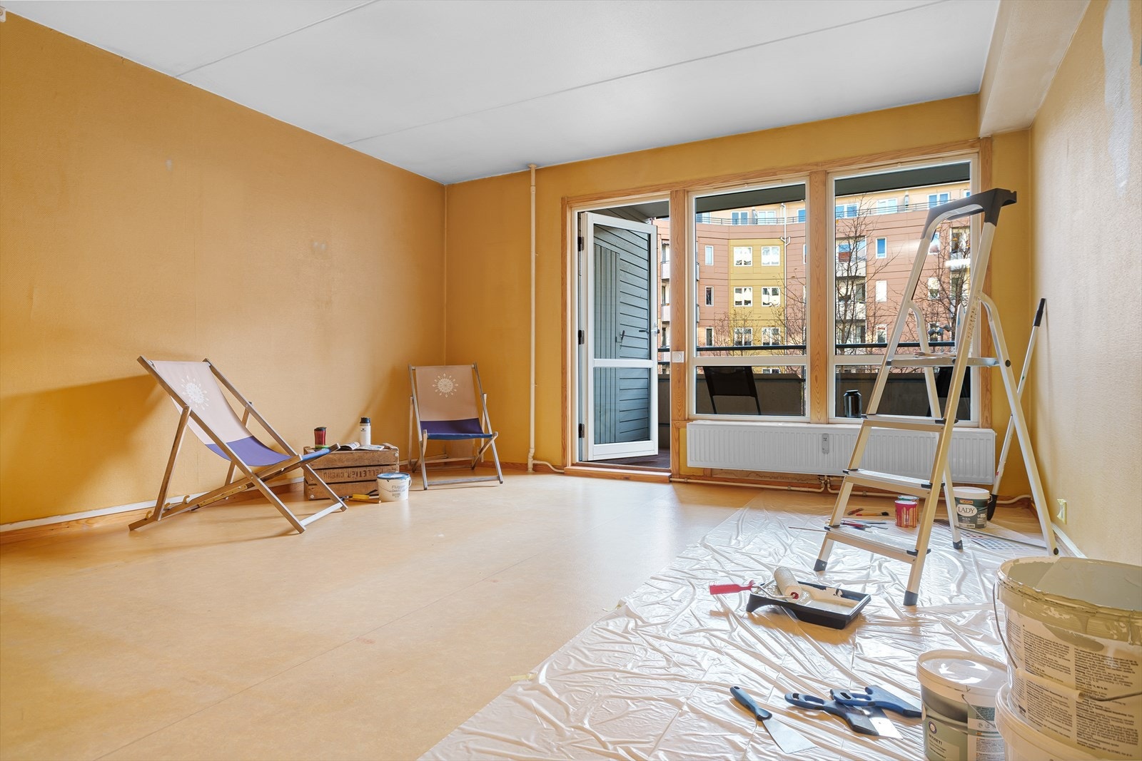 Felleskostnadene på kr 3 146,- inkl. blant annet a-konto strøm, fyring og varmtvann. Galleribilde