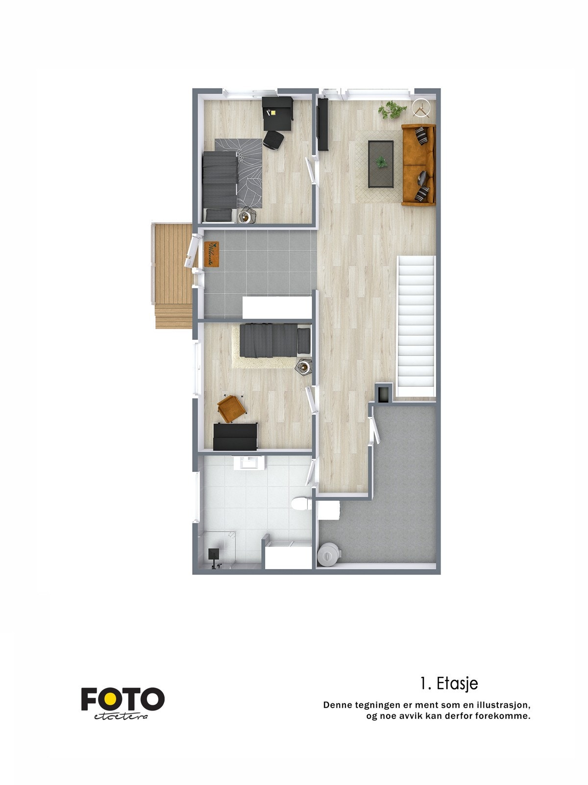 Plan speilvendt fra C Galleribilde