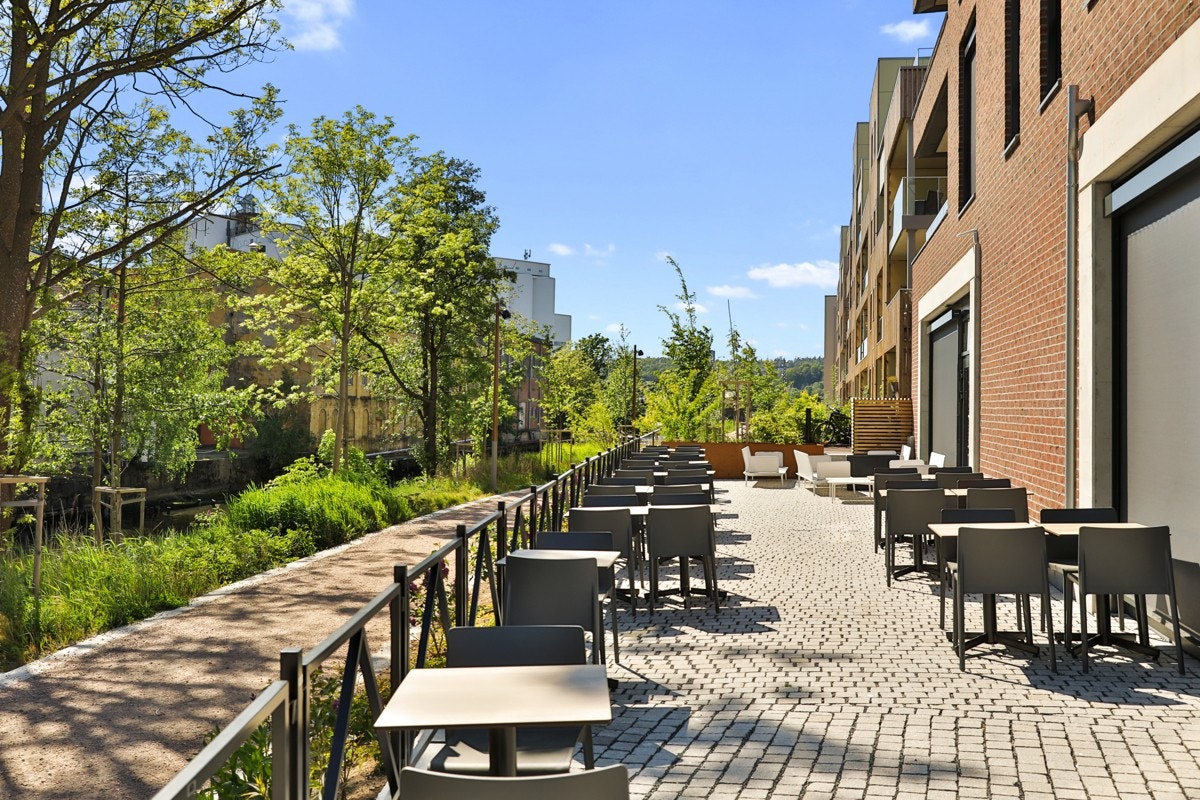 Flotte nærområder, med et levende miljø Galleribilde