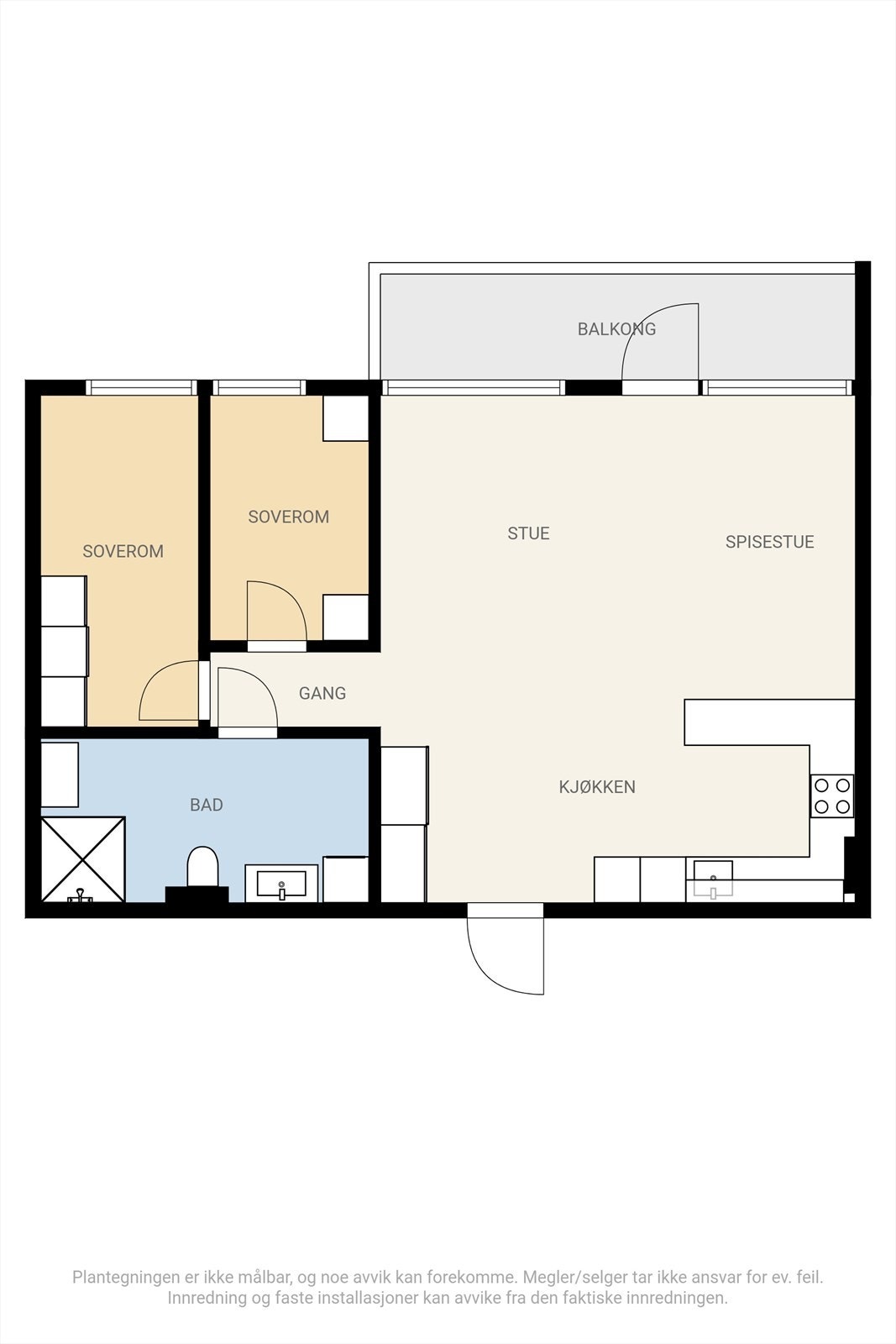 Plantegning. Galleribilde