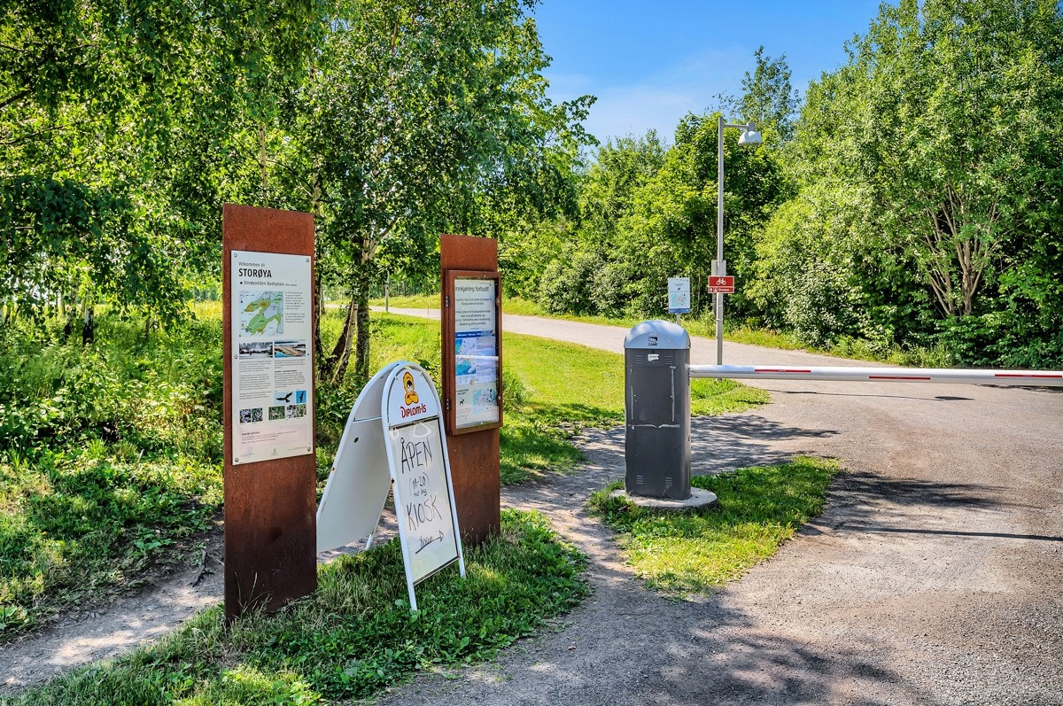 Storøyodden egner seg godt for en fin joggetur Galleribilde