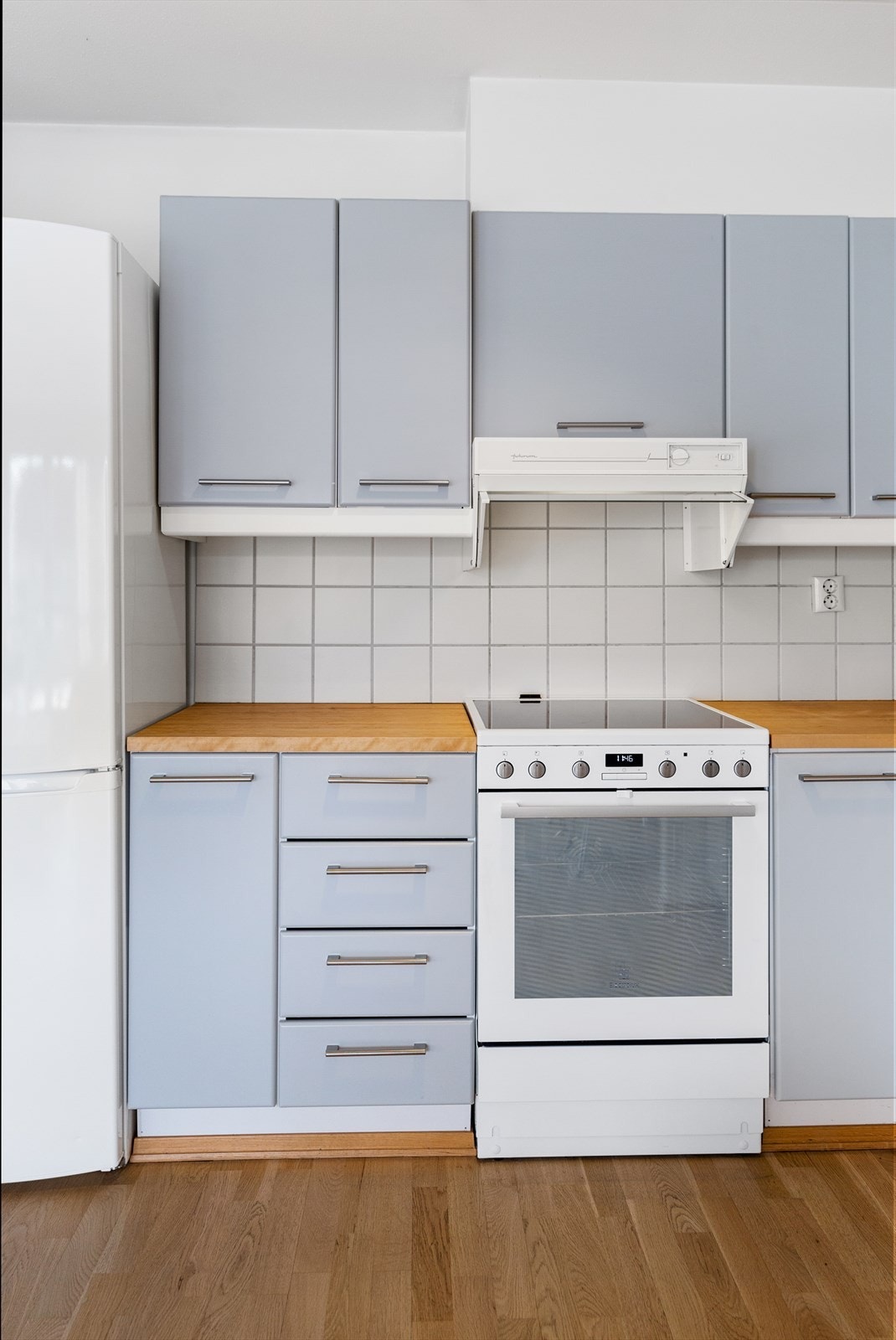 Kjøkkeninnredning fra byggeår. Galleribilde