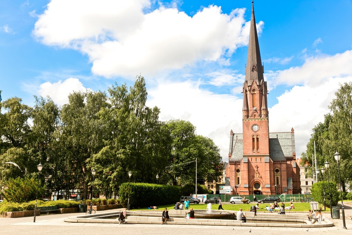 Paulus kirke på Birkelunde. Galleribilde