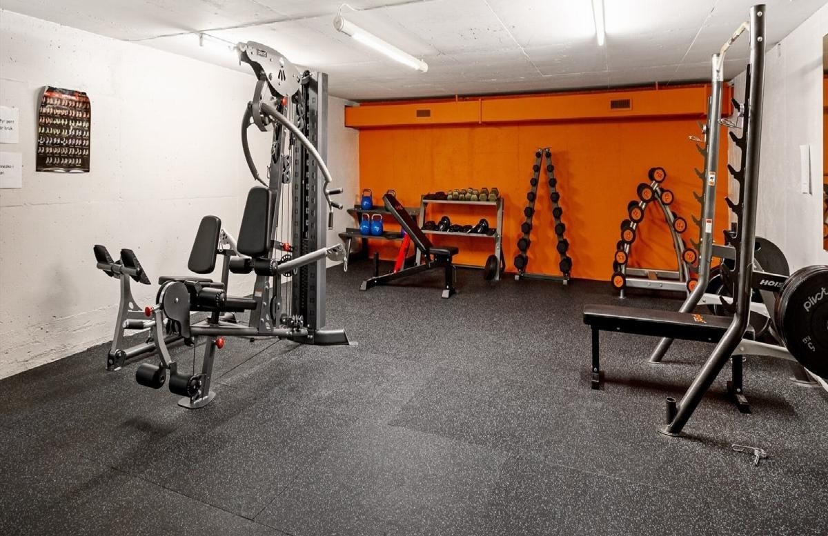 Felles treningsrom i borettslaget Galleribilde