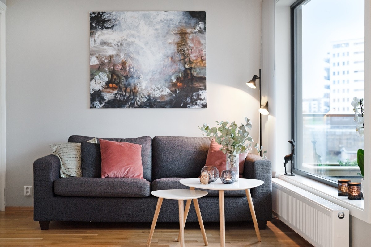 Dette sammen med den svært praktiske løsningen, sørger for en luftig atmosfære. Galleribilde