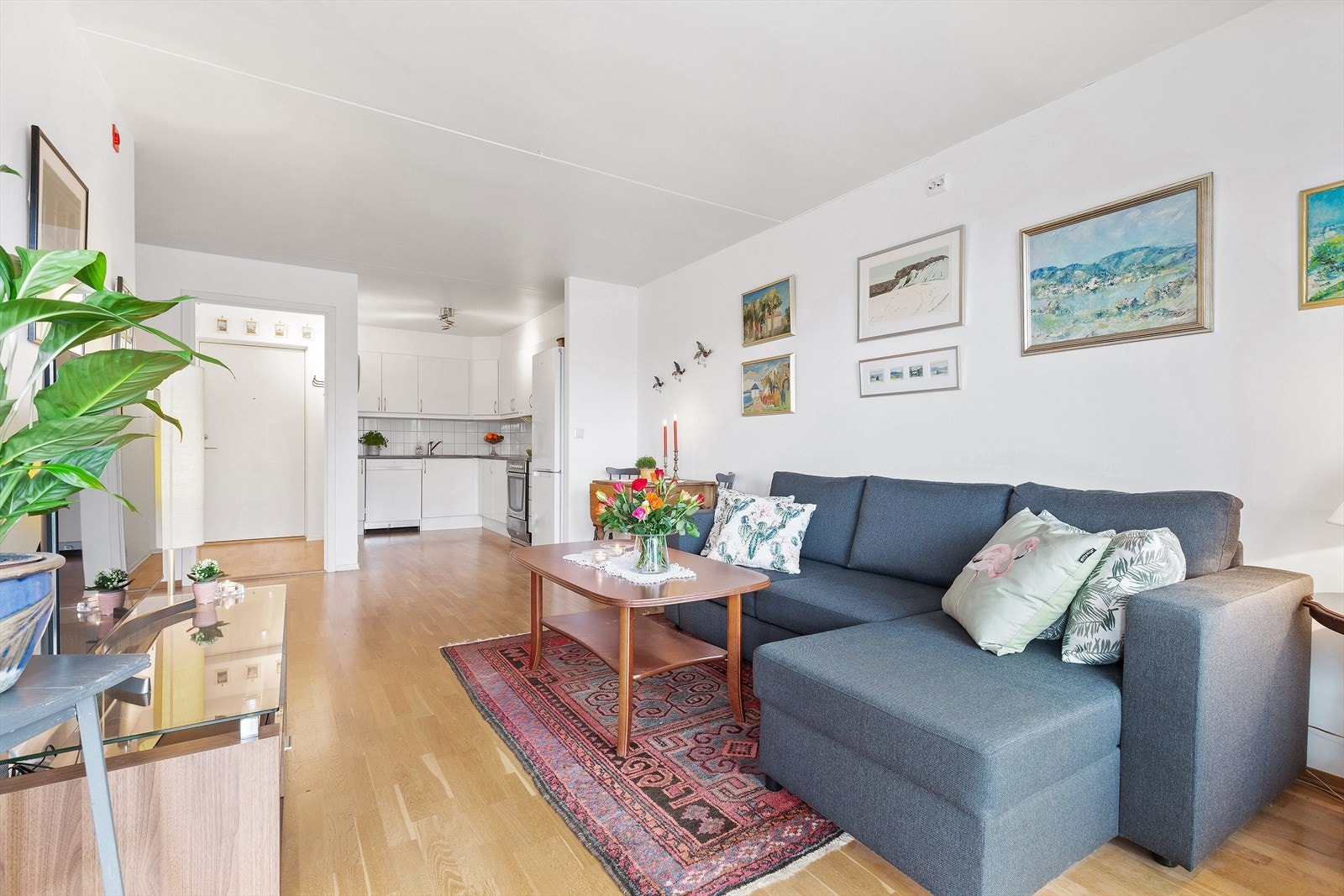 Kabel-TV og internett leveres av GET. Galleribilde