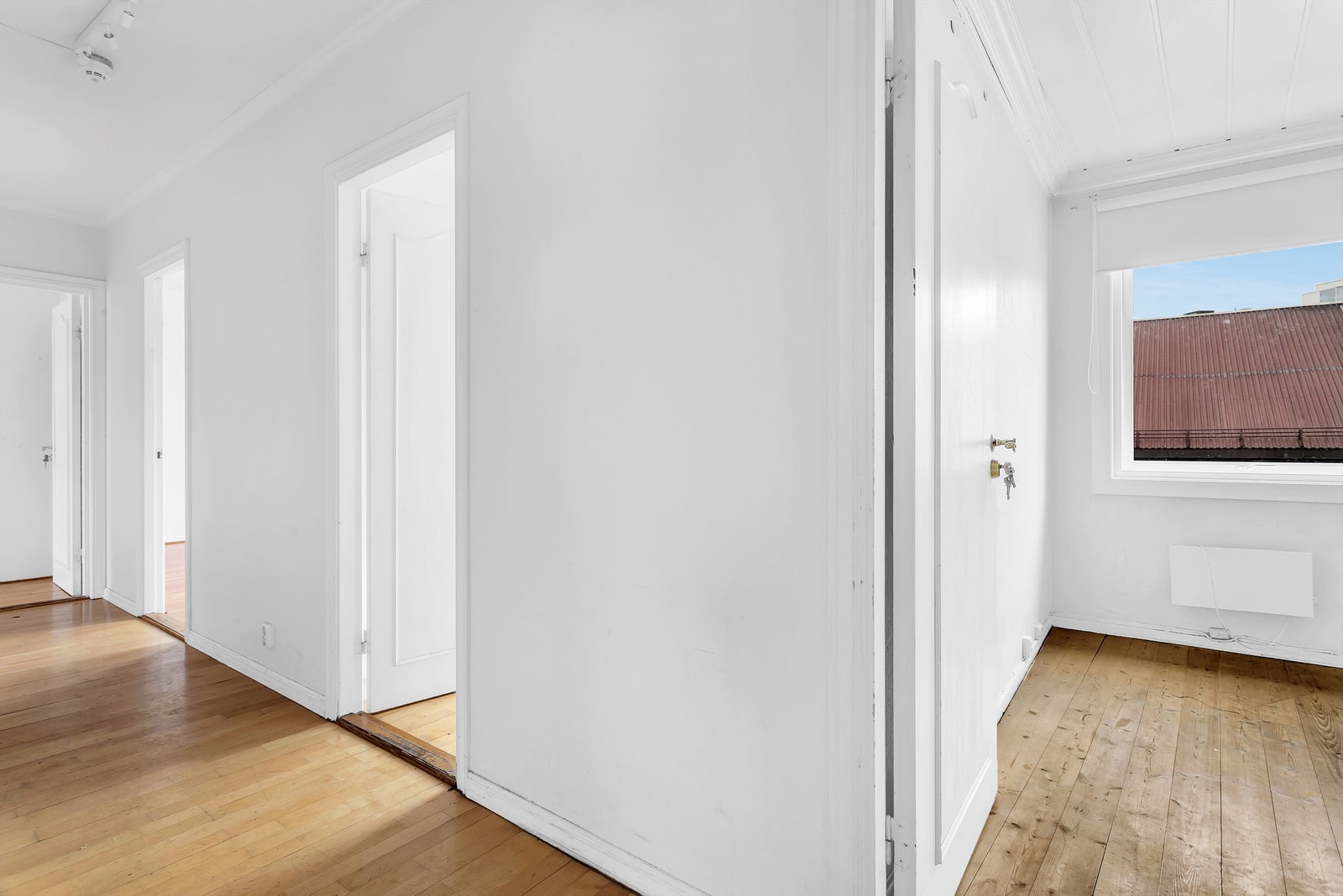 Soverommene på rekke og rad Galleribilde