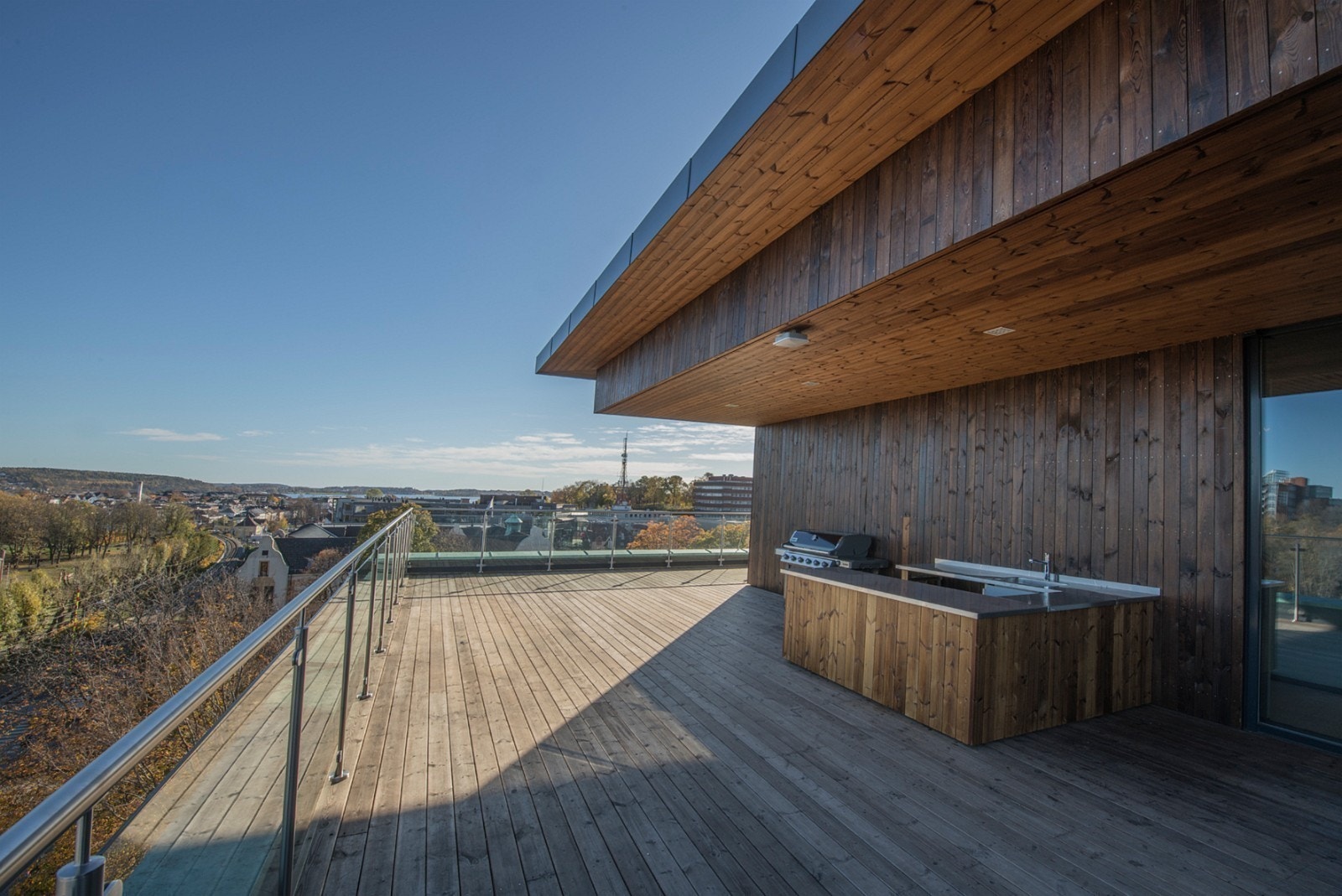 Felles takterrasse Galleribilde