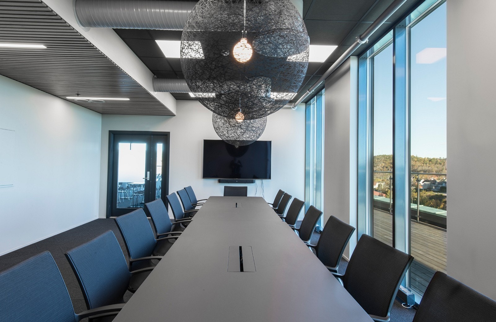 Mulighet for medlemskap i 8.etg, lounge og møterom for opptil 100 pers. Galleribilde