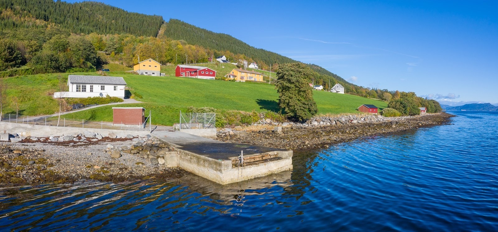 Opparbeidet med ca. 25 dekar dyrket mark, øvrig eiendom som utmark. Galleribilde