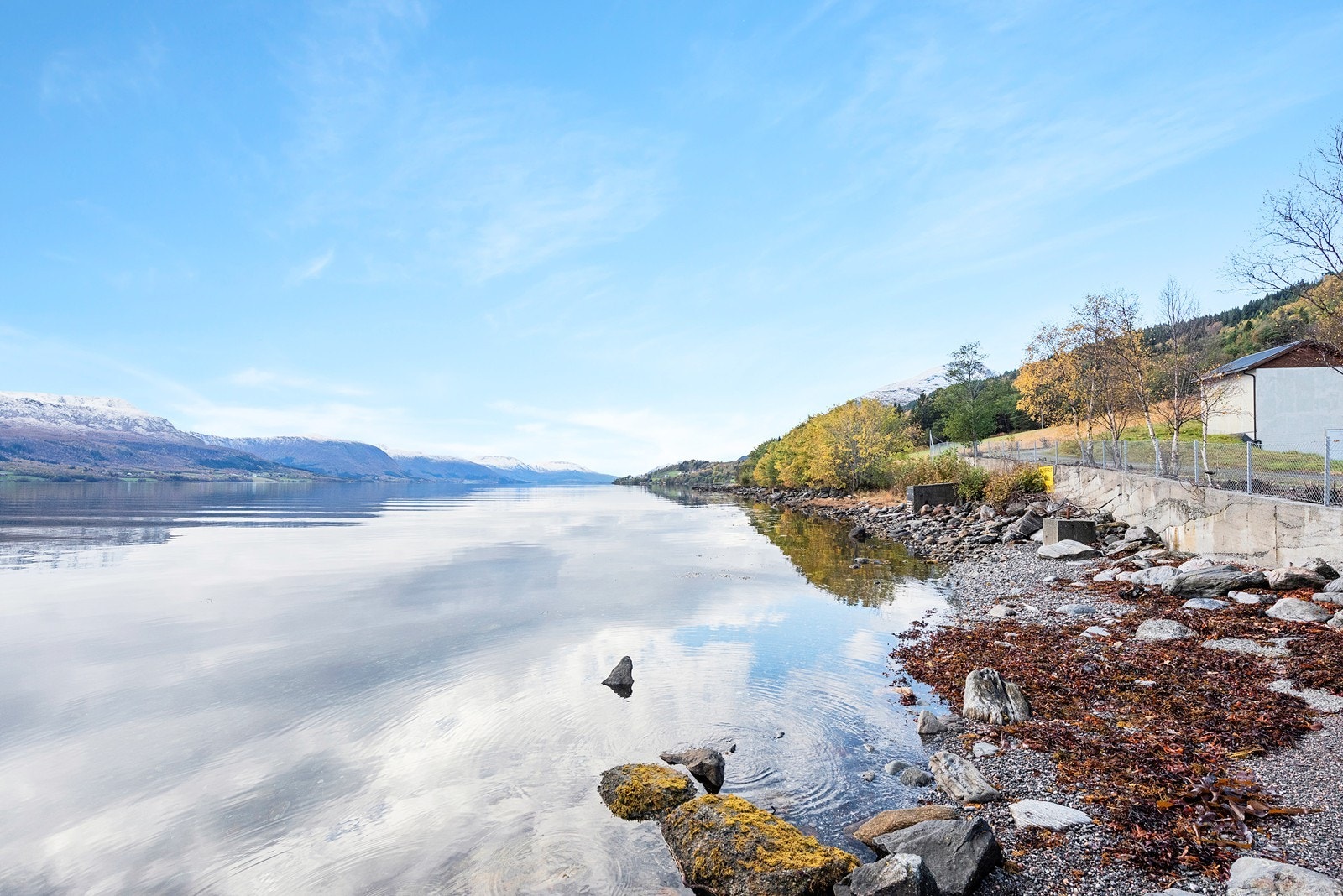 Del av utsikt fra kaia. Galleribilde