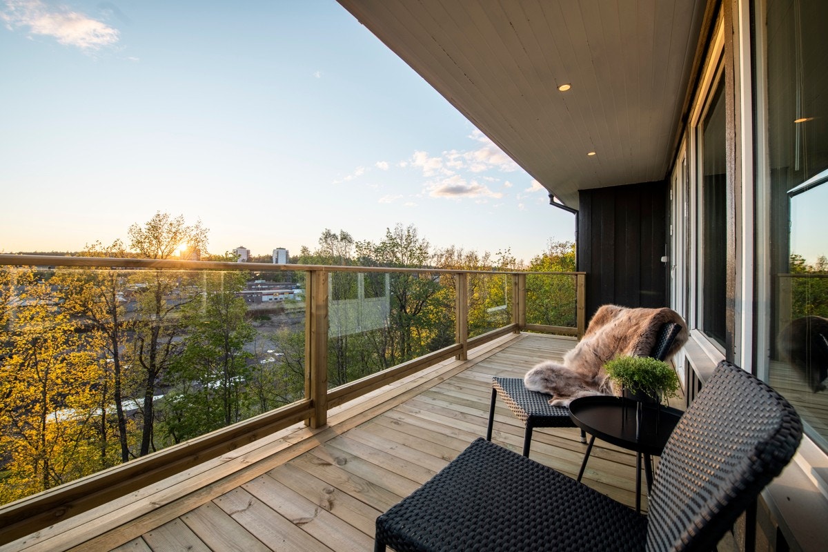 Flott utsikt Galleribilde