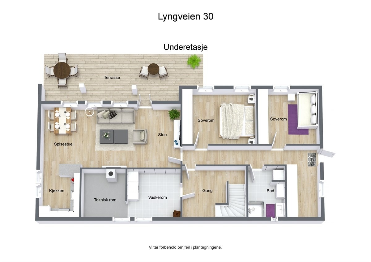 Plantegning sokkeletasjen Galleribilde