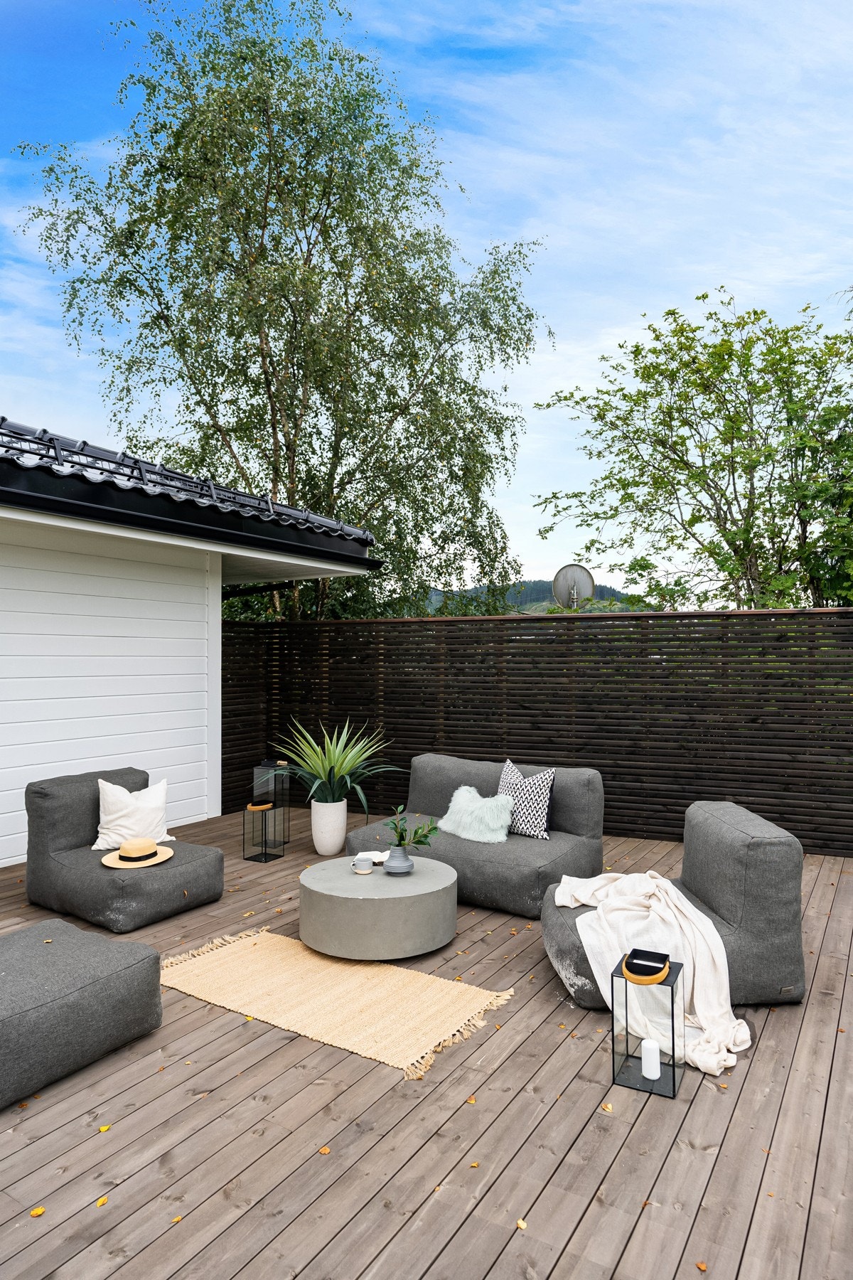 Her kan man få lounge-følelsen i egen hage. Galleribilde