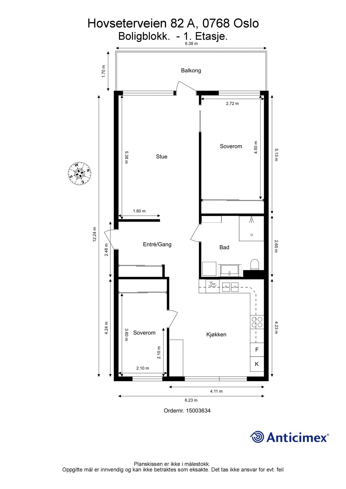 Plantegning. Galleribilde