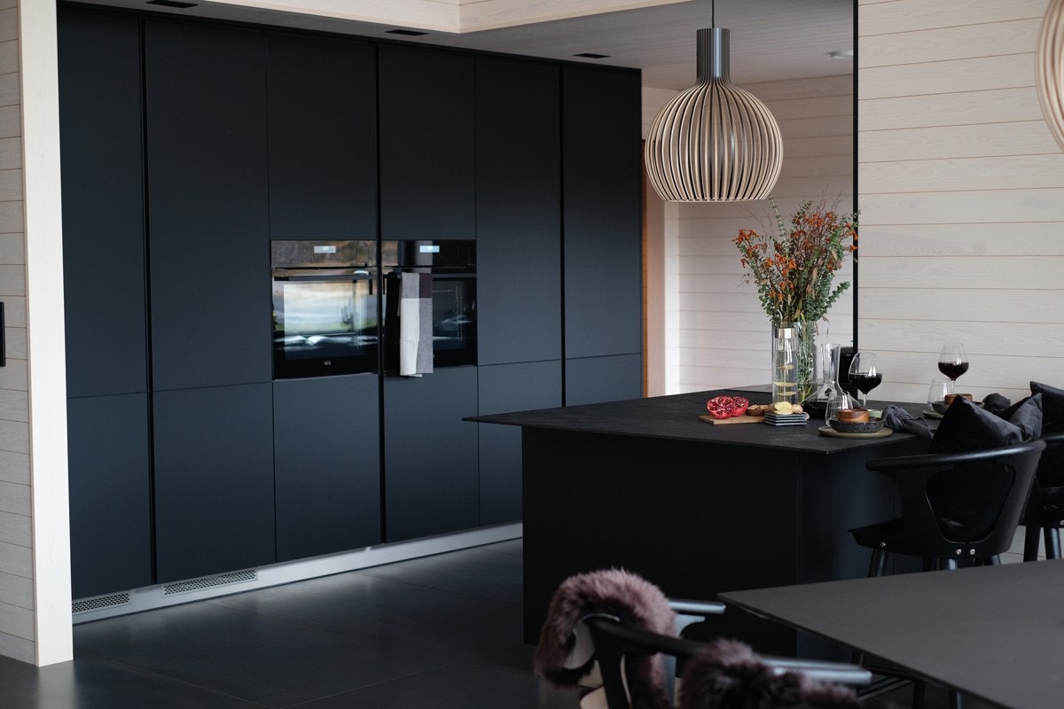 2 stk kombi dampovner fra AEG, Intrigerte kjøleskaper/fryseskaper, 2 oppvaskmaskiner. Galleribilde