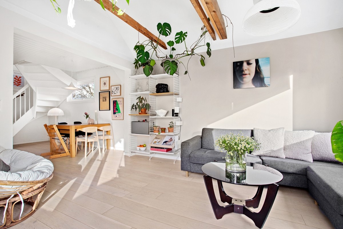 Boligen oppleves som svært hyggelig med god atmosfære, her er det lett å trives! Galleribilde