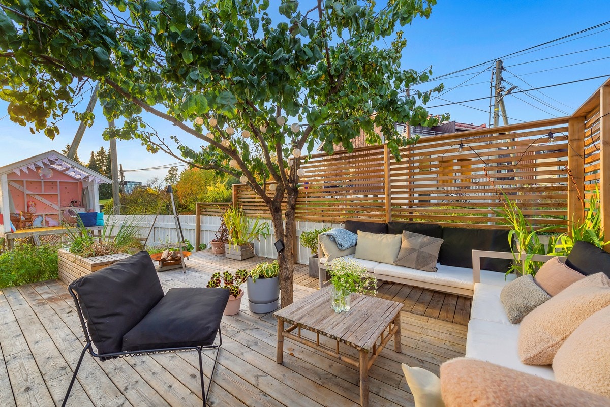 Her er det skjermet fra naboer, perfekt for familien store deler av året! Galleribilde