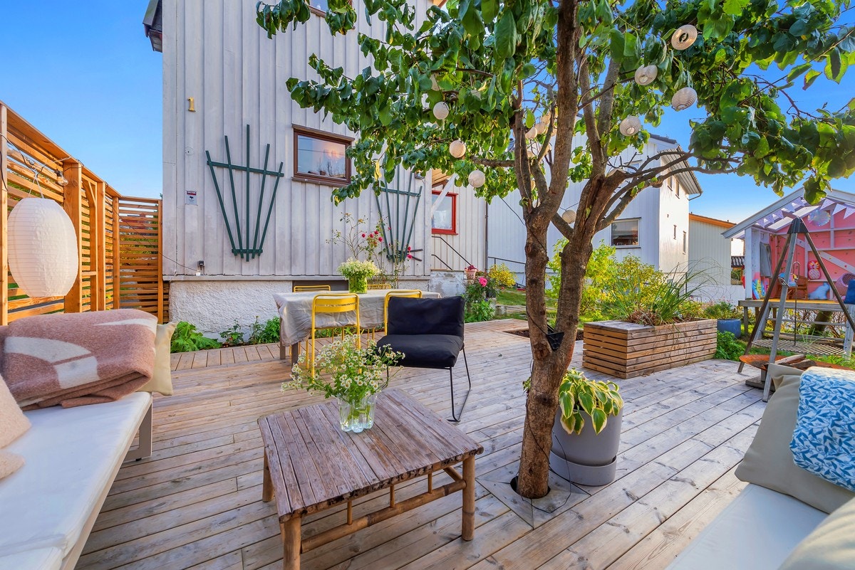 Markterrasse på drøye 30 kvm Galleribilde