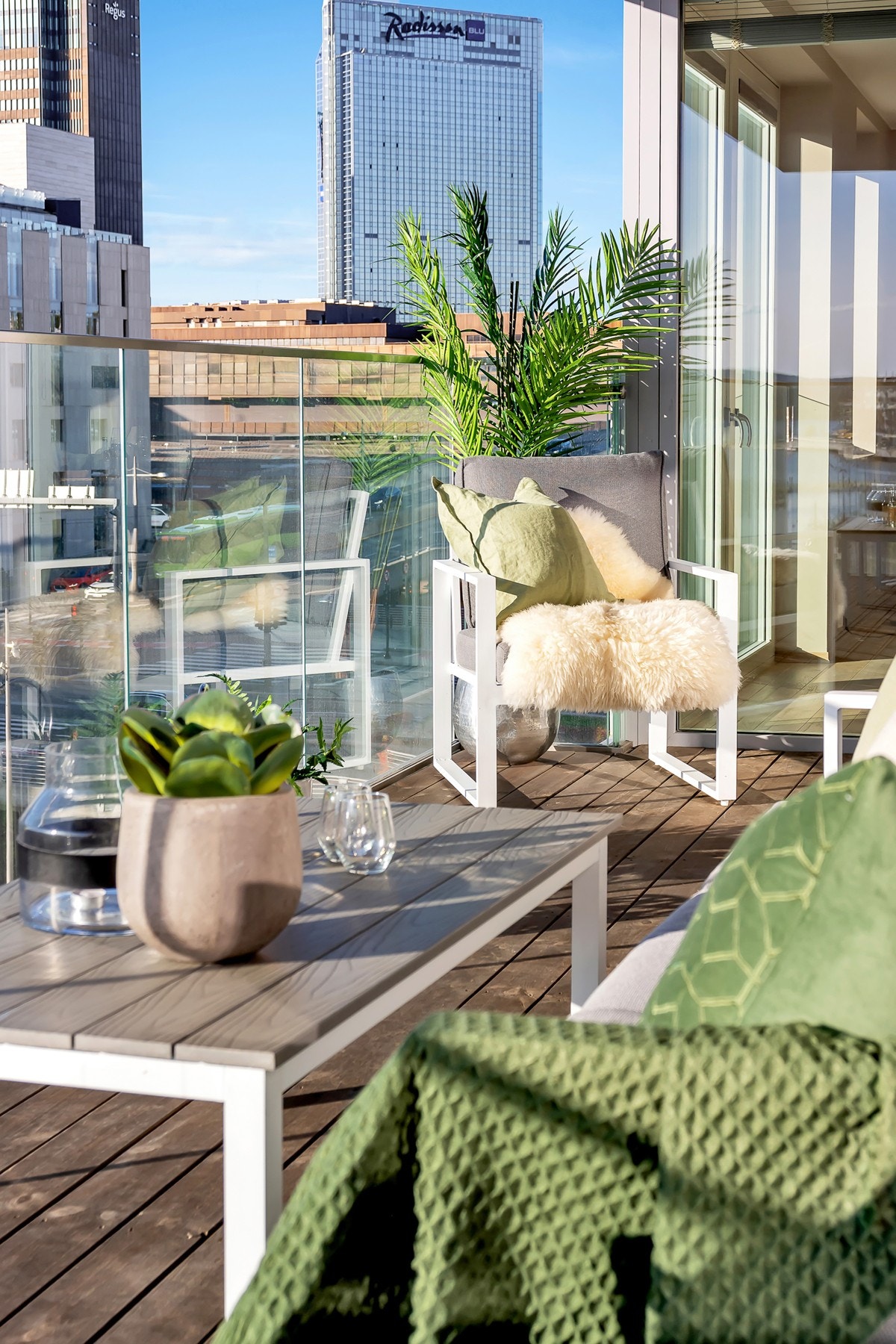 Detalj balkong. Galleribilde