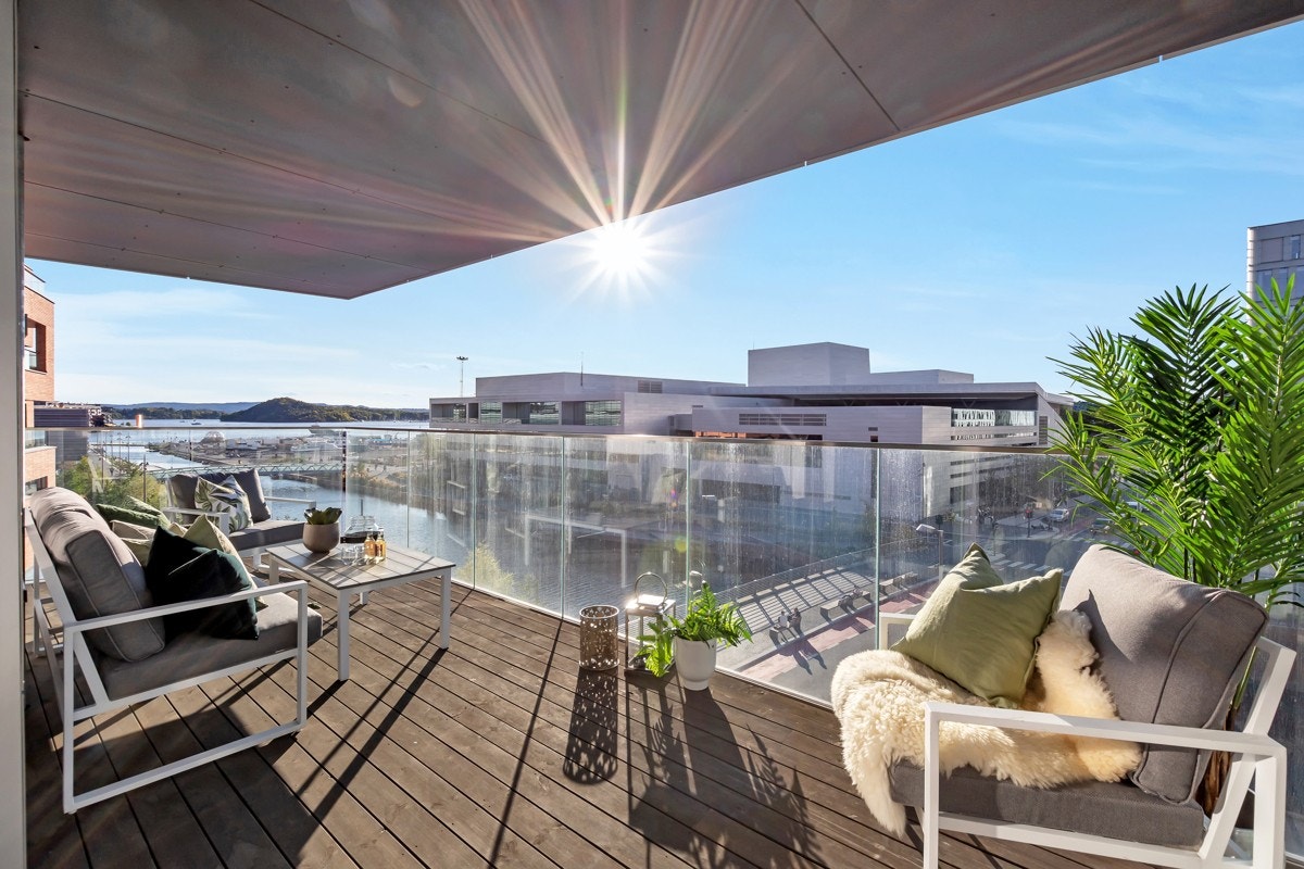 Balkong. Galleribilde