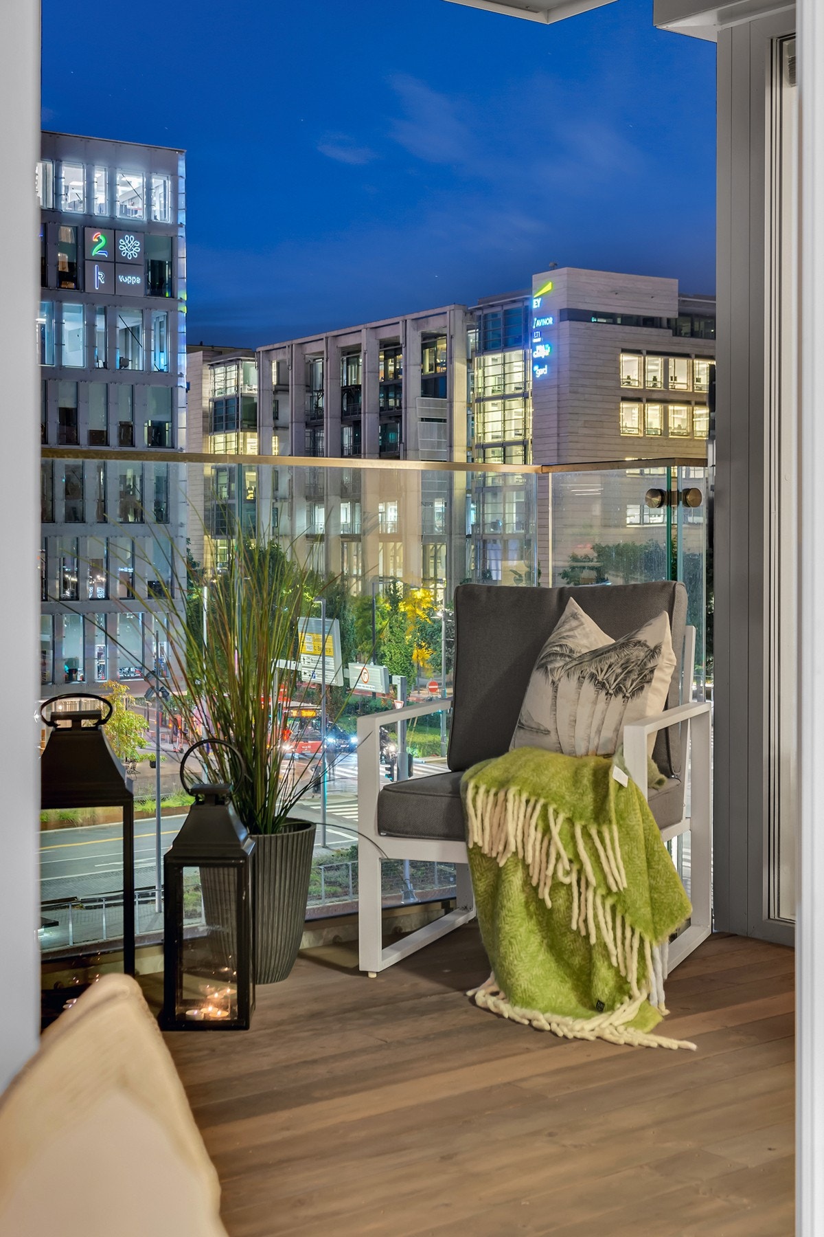 Detalj balkong. Galleribilde