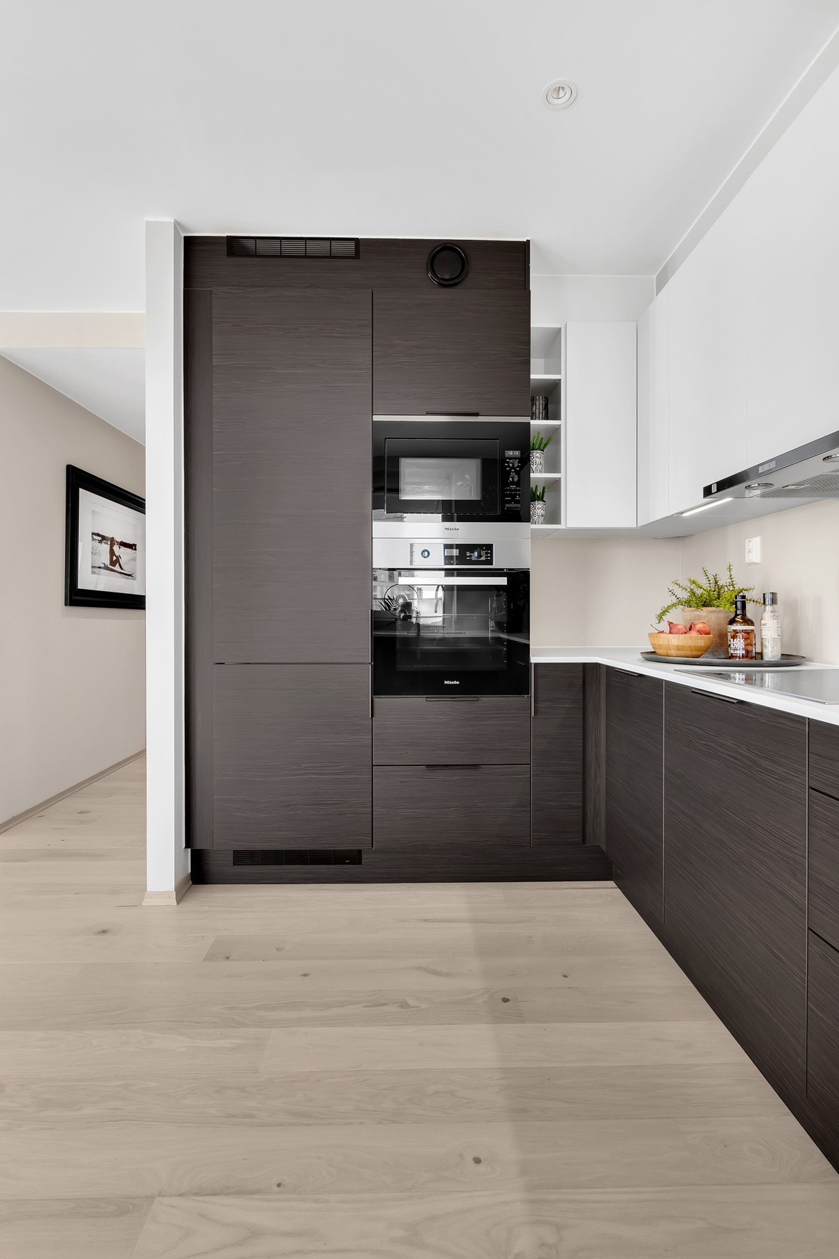 Helintegrerte hvitevarer fra Miele. Galleribilde