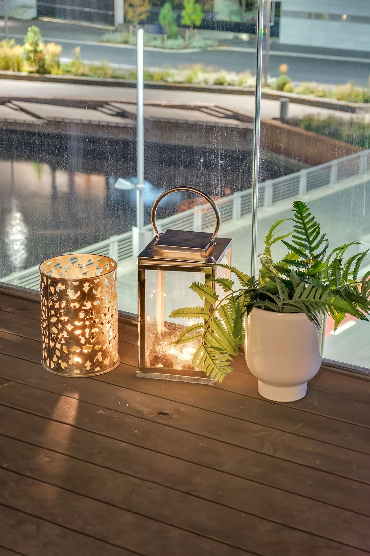 Detalj balkong. Galleribilde