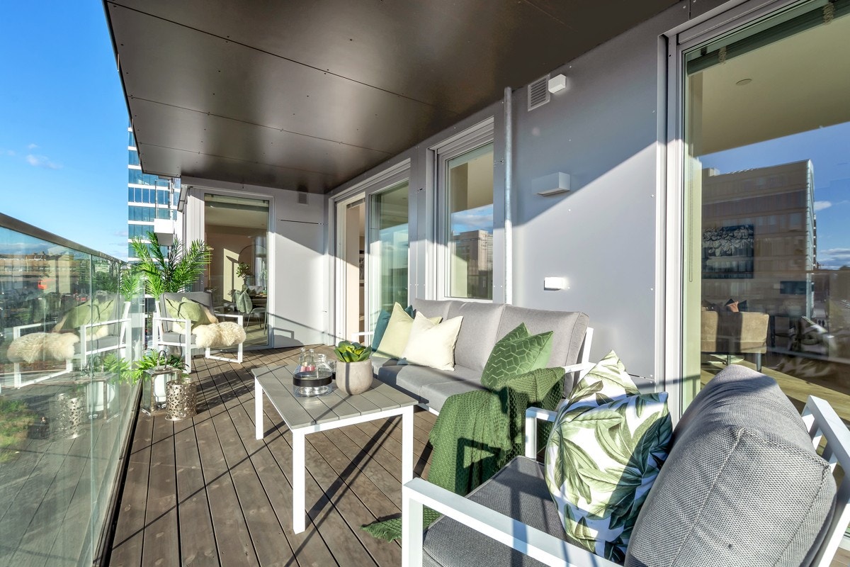 Balkong. Galleribilde