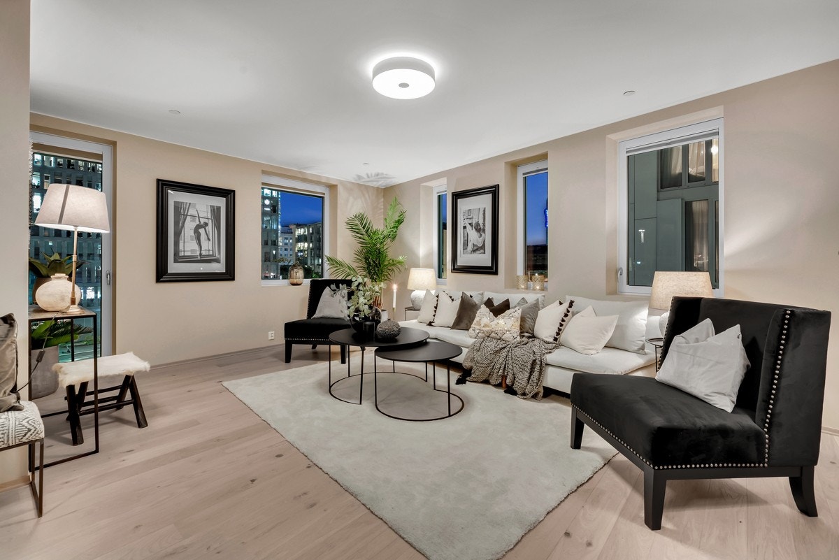 God plass til stuemøblement. Galleribilde