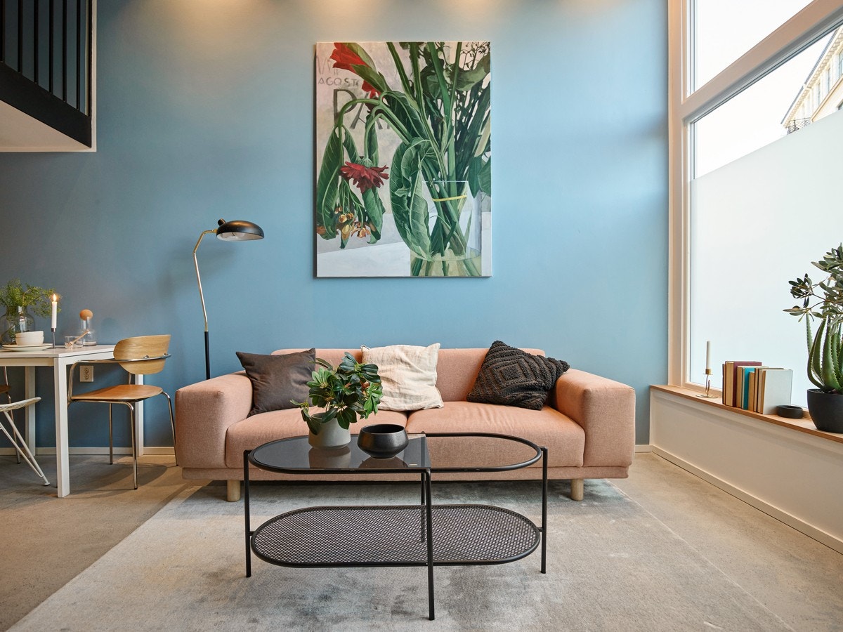 Harmoniske farger og mye naturlig lys Galleribilde