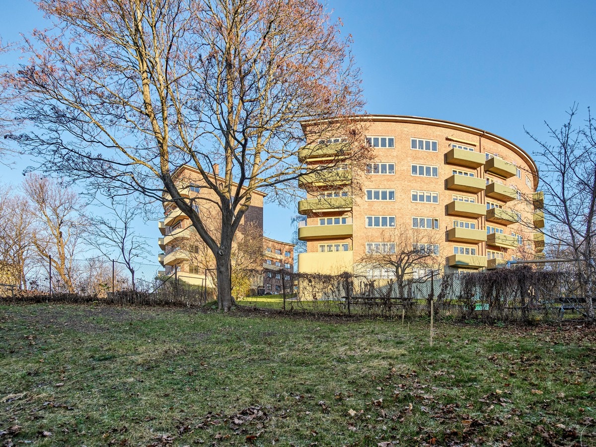 Gårdsrommet har adkomst kun for sameierne. Galleribilde