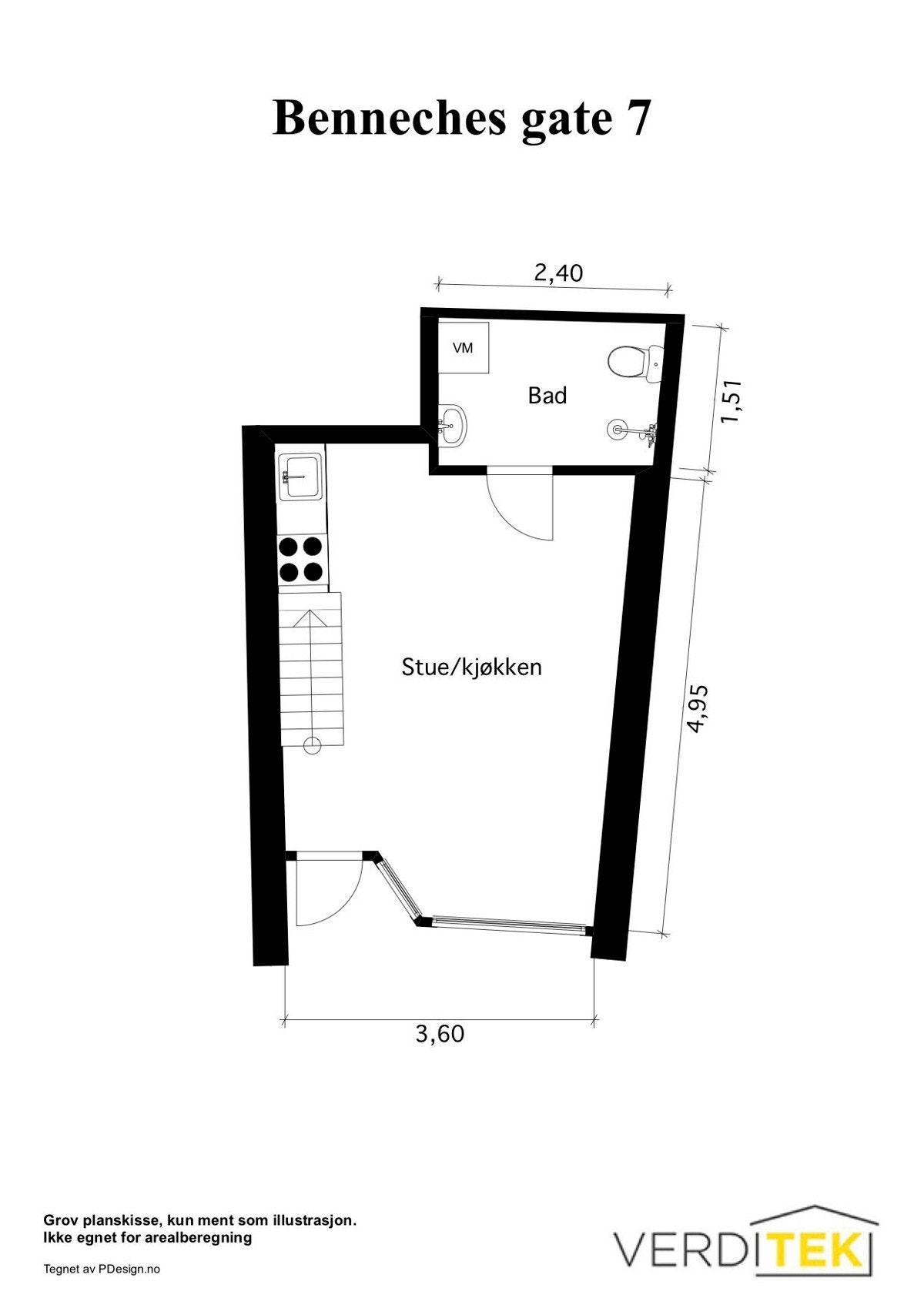 Benneches gate 7 - 1.etasje Galleribilde