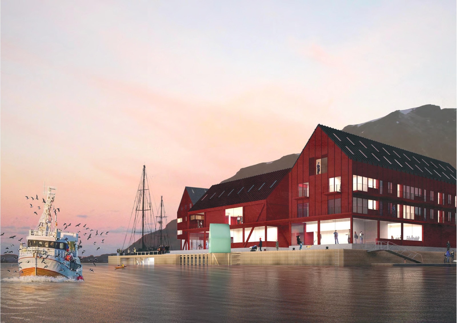 Foreløpig mulighetsstudie av Reineholmen Galleribilde