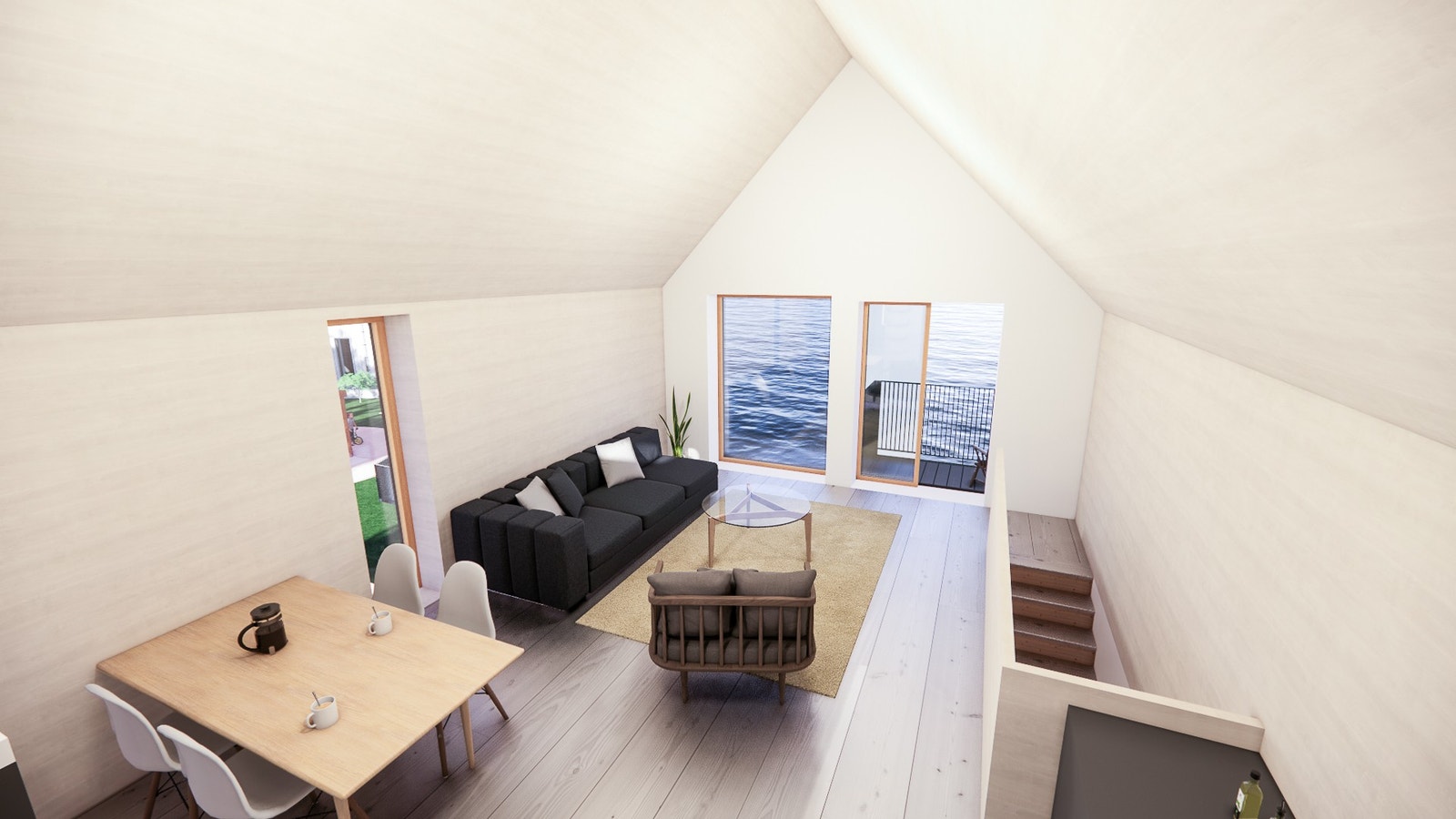 Illustrasjon (dette er av rorbu nr. 7) Galleribilde