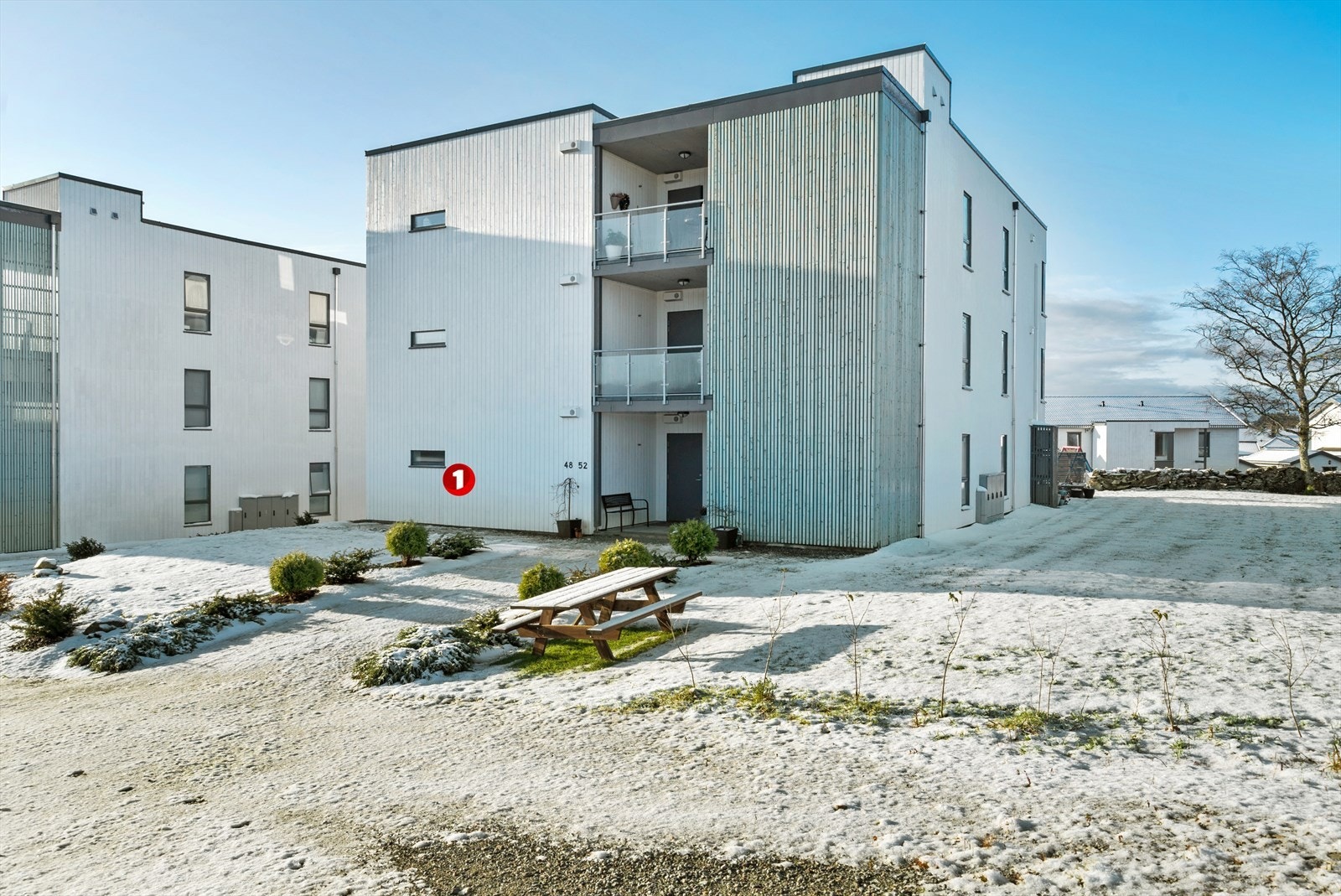 Inngangsparti Galleribilde