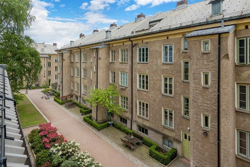 Hybel i koselig borretslag sentralt på Grünerløkka Galleribilde