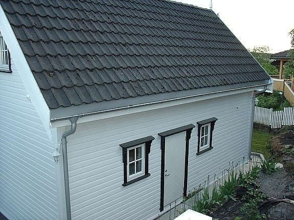 Fasade med inngangsparti mot nord Galleribilde