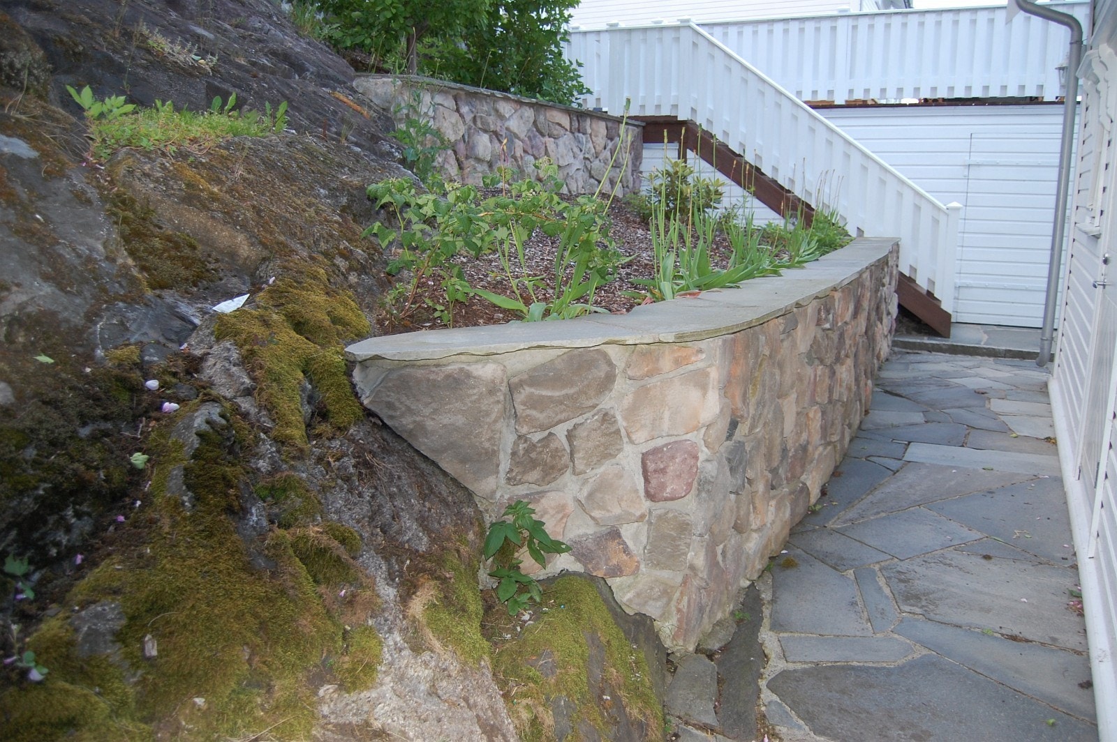 Inngangsparti sett fra vest Galleribilde